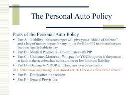However, if you want to maintain separate policies it is l. Auto Insurance Personal Ppt Video Online Download