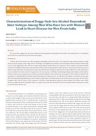Doggy style position only crew. Pdf Characterization Of Doggy Style Sex Alcohol Dependent Inter Subtype Among Men Who Have Sex With Women Lead In Heart Disease For Men From India