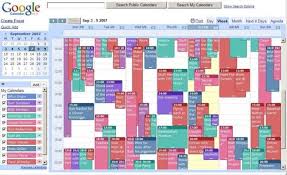 Google calendar is a free calendar application from google that makes it easy to keep track of you can embed a google calendar into your wordpress.com site by using the google calendar embed. Google Calendar With 10 Users Important People S Schedules And Download Scientific Diagram