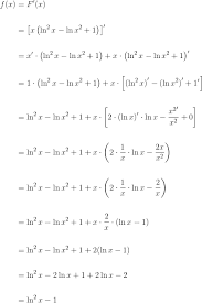 Sa se rezolve ecuatia ln x^2 = ln x (ecuatie logaritmica). Primitive Ale Unei Functii Si Integrala Nedefinita