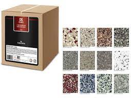 Surecrete's concrete color additives are conveniently measured to individually tint any single concrete bag mix in the surecrete design products' line. Surecrete Dk Flakes 1 4 Epoxy Floor Flake Chips Expressions Ltd