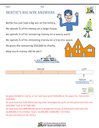 Council of teachers of mathematics (nctm) in 2000, stress the importance of communication skills in a strong mathematics program. 5th Grade Math Problems