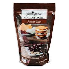 Chocolate Covered S Mores Bites 24 Oz Dilettante Chocolates