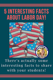 The very first labor day in the country was celebrated in 1882, and it became an official federal holiday in 1894. 5 Interesting Facts About Labor Day For You And Your Students To Learn Social Studies Elementary History Lessons For Kids Elementary Social Studies Lessons