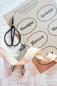 Check spelling or type a new query. Thanksgiving 10 Minute Napkin Ring Diy Stonegable