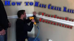 Metal mira black outside corner moulding Chair Rail Molding Best Way For Professional Installation Youtube