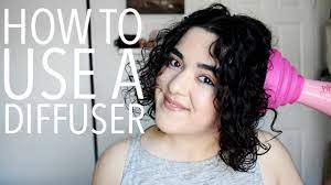How to use a diffuser on short curly hair easily? How To Use A Diffuser On Curly Wavy Hair Laura Neuzeth Youtube