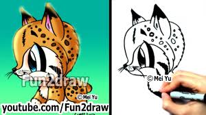 Find this pin and more on drawing by kyah troyer. How To Draw Animals How To Draw A Bob Cat Cute Art Easy Drawings Fun2draw