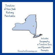 Free New York State History Printable Homeschool Giveaways Teaching Freebies State History Homeschool