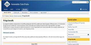 Sul Nostro Sito Le Tabelle Aci 2016 In Vigore Da Oggi Anche In Pdf Missionline