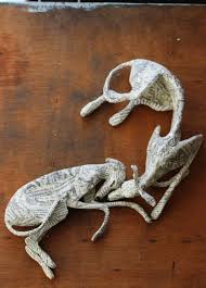 40 Self Do Paper Mache Sculpture Art Examples For Beginners Bored Art Paper Mache Sculpture Paper Mache Animals Sculpture Art