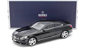 Norev 1 18 2014 Mercedes Benz S Class Coupe Diecast Car Black 183482 2017 2018 Mercedes Models Benz S Benz S Class