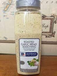 Sprinkle with 2 tablespoons garlic bread sprinkle. Mccormick Roasted Garlic Bread Seasoning No Msg 20 Oz 52100321110 Ebay
