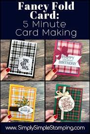 India craft videos channel is dedicated to make easy crafts and easy cards for kids. Fancy Fold Card How To Make A 5 Minute Simple Card Fancy Fold Card Tutorials Fancy Fold Cards Simple Cards