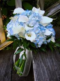 Bridsmaids Blue Wedding Bouquet Hydrangea Bouquet Wedding Wedding Flowers Blue Hydrangea
