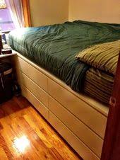 Malm Captain S Bed For Tiny Nyc Apartment Ikea Hackers Tiny Bedroom Remodel Bedroom Diy Platform Bed