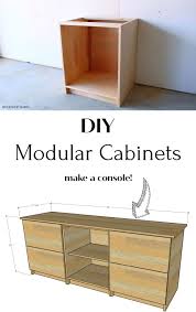 Buy lyon industrial modular cabinets today. Diy Cabinets And An Easy Modular Home Office Desk Idea Diy Cabinets Home Office Cabinets Modular Cabinets