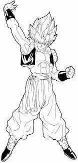 His voice is a dual voice containing both goku s and vegeta s voices. Dragon Ball Z Gogeta Coloring Pages Coloring Home