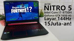 Harga laptop ini mulai dibanderol di kisaran rp. Review Acer Nitro 5 2019 Intel I7 9750h With Nvidia Geforce Gtx 1650 Gaming Editing Libas Youtube