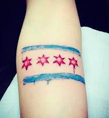 Internationally recognized and published, her realistic watercolor tattoos are vibrant and loud yet soft. Watercolor Tattoo Of The Chicago Flag Tattoos Chicago Tattoo Body Art Tattoos