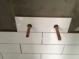 How To Drill Holes In Tiles Shower Wall Tile Wall Tiles Ceramic Tile Bathrooms