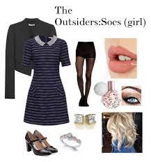 The Outsiders Socs Girl Clothes Movie Inspired Outfits Girl Greaser Outfit