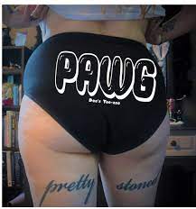 PAWG High Rise Panties - Etsy
