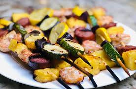 Coconut pineapple shrimp skewers recipe — these shrimp kabobs are outstanding. Grilled Shrimp Skewers Recipe Laurel Ann Nutrition Intuitive Eating For Diabetes