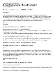 Ab wann muss der arbeitgeber wirklich informiert werden? 2 Krankschreibung Exmatrikulation Studentenportal