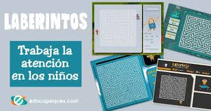 Laberintos fáciles (4 a 6 años). Laberintos Juegos Educativos Para Mejorar La Atencion Infantil