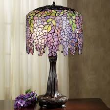 Wisteria Stained Glass Table Lamp Stained Glass Table Lamps Tiffany Lamp Shade Stained Glass Lamps