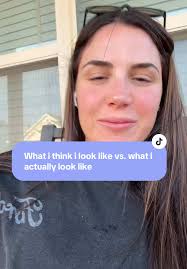 what I think I look like vs. what I actually look like