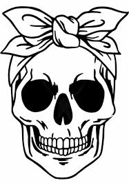 Pin By Nancy Ramirez On Cricut In 2020 Skull Stencil Sugar Skull Stencil Skull Template