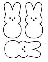 Easter Peeps Printable Paskalya Sanat Ve Elisleri Desenler