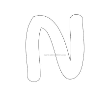 Download 400+ royalty free bubble letter n vector images. Bubble Letter Stencils Stencil Letters Org