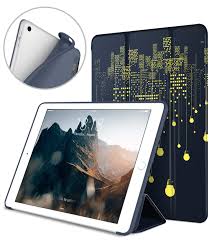 Used apple ipad 6th gen tablet for unlocked on swappa. Dtto Ipad 9 7 Case 2018 Ipad 6th Generation Case 2017 Ipad 5th Generation Case Slim Fit Lightweight Smart Cover With Soft Tpu Back Case For Ipad 9 7 2018 2017 Auto Sleep Wake City Lights