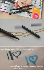 Avon Mark Mega Effects Liquid Eyeliner Artist Gel Longwear Eyeliner Beauty By Miss L Longwear Eyeliner Liquid Eyeliner Eye Liner Tricks