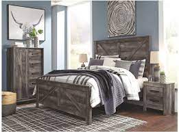 This dresser and mirror set is sure to win your heart with its daring designer take on modern rustic. Ashley Wynnlow 5 Piece King Crossbuck Panel Bed Set B440 58 56 99 92 2 Portland Or Key Home