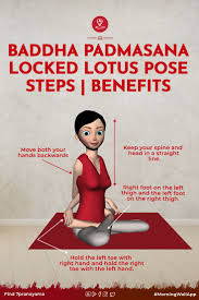 Baddha Padmasana Locked Lotus Pose Steps Benefits Lotus Pose Learn Yoga Poses Poses