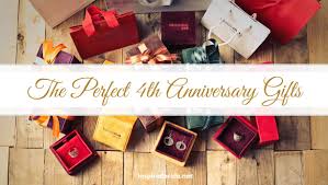 Traditional 4th anniversary gift theme: The Perfect 4th Anniversary Gifts The Inspired Bride