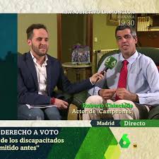 Roberto Chinchilla, actor y atleta: "El voto de las personas con  discapacidad se tenía que haber permitido antes"