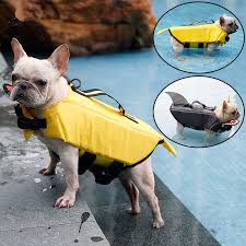 Life Dog Jacket Shark And Duck Design Pet Swimming Vest In