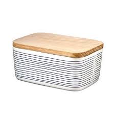 Butterdose Mit Holzdeckel Butterdose Geschirr Holz