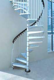 What are the building regulations for spiral staircases? Metal Outdoor Spiral Staircase Exterior Stairs