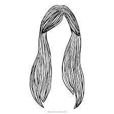 Marshall brain typical mammalian hair consists of the shaft, protruding above the skin, and the root, which is sunk in a follicle, or pit, beneath the skin surface. Long Hair Coloring Page Ultra Coloring Pages