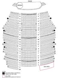 theatre seat numbers online charts collection