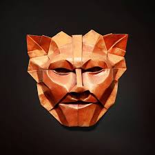 Stunning Origami Faces by Fynn Jackson