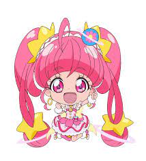 chibi cure star star twinkle precure render by ffprecurespain キャラクターシート プリキュア イラスト イラスト