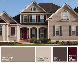 Painting an entire house is a big job, so you want to pick colors you can live with for the long haul. 900 Exterior House Paint Color Palettes Ideas Paint Color Palettes House Painting Paint Colors For Home