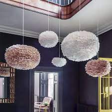 53 Luxury Bedroom Design Ideas With Goose Feather Matchness Com Feather Light Shade Bedroom Ceiling Light Ceiling Lights